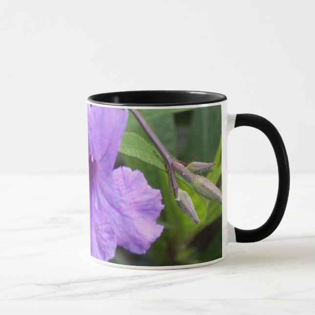 Purple Flower Mug (Right)