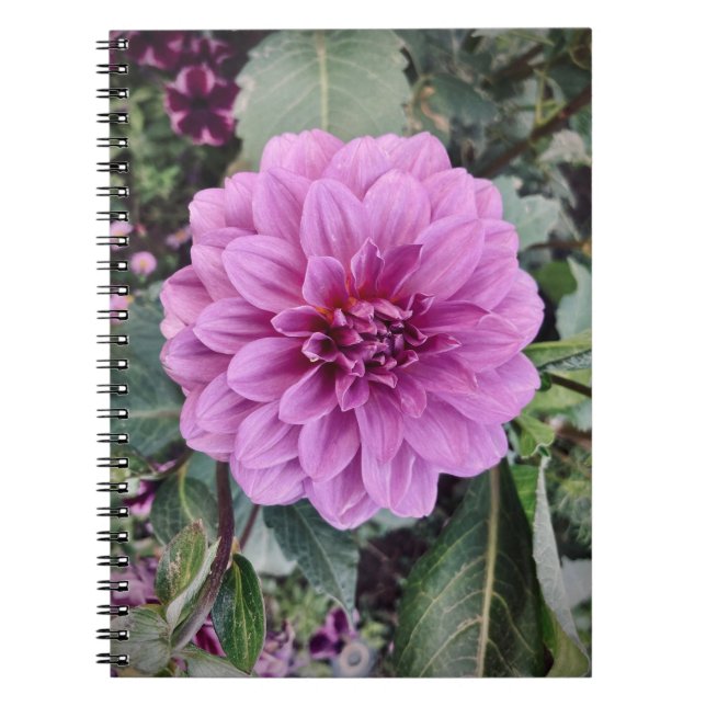 Purple Flower Notebook (Front)
