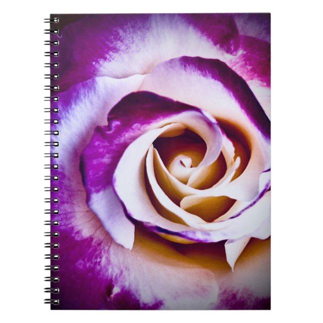Purple Flower Notebook (Front)