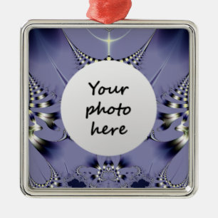 Purple Flower Ornaments