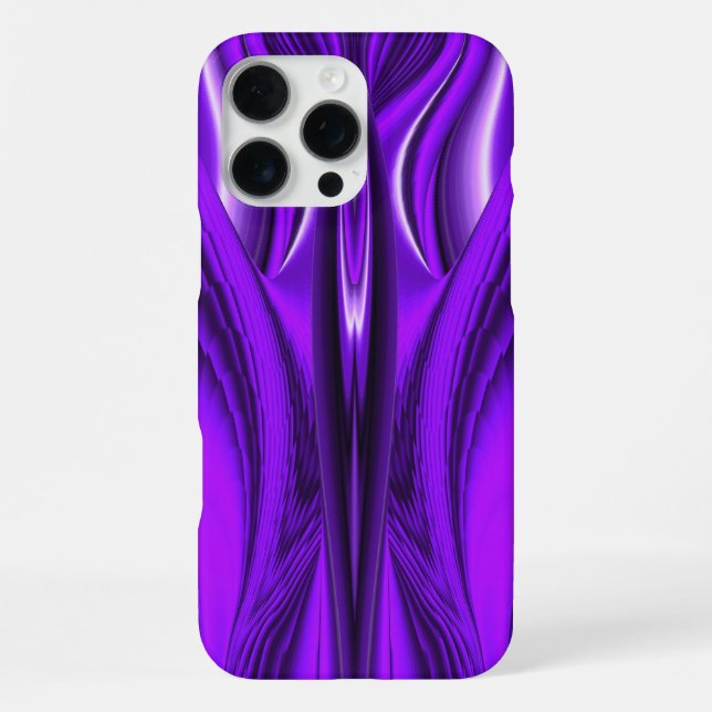Purple Flower Rainbow Dreams Angel Wings iPhone Case (Back)