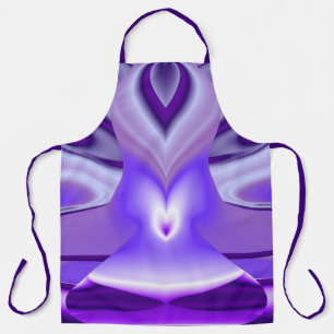 Purple Flower Rainbow Dreams Apron