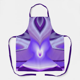 Purple Flower Rainbow Dreams Apron
