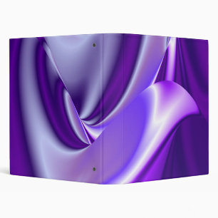 Purple Flower Rainbow Dreams Binder