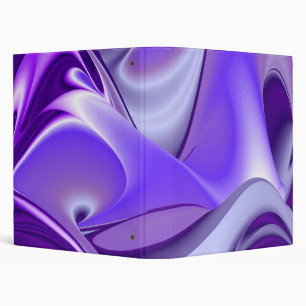 Purple Flower Rainbow Dreams Binder