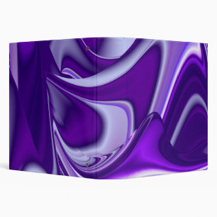 Purple Flower Rainbow Dreams Binder