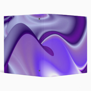 Purple Flower Rainbow Dreams Binder