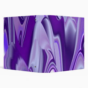 Purple Flower Rainbow Dreams Binder