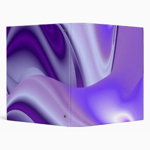 Purple Flower Rainbow Dreams Binder