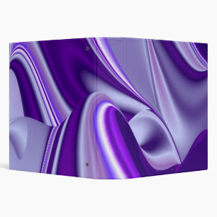 Purple Flower Rainbow Dreams Binder