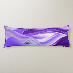 Purple Flower Rainbow Dreams Body Pillow