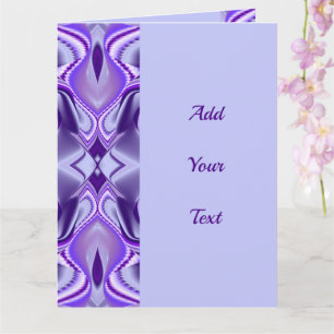 Purple Flower Rainbow Dreams Card