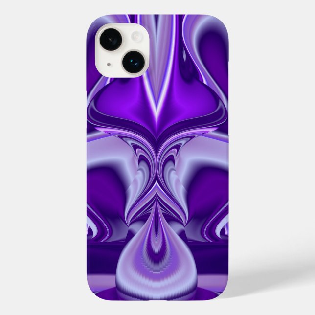 Purple Flower Rainbow Dreams Case-Mate iPhone Case (Back)