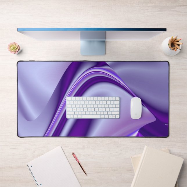 Purple Flower Rainbow Dreams Desk Mat (Office 1)
