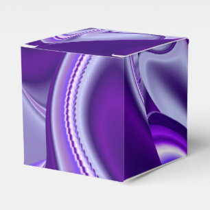 Purple Flower Rainbow Dreams Favor Box