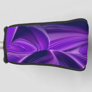 Purple Flower Rainbow Dreams Golf Head Cover