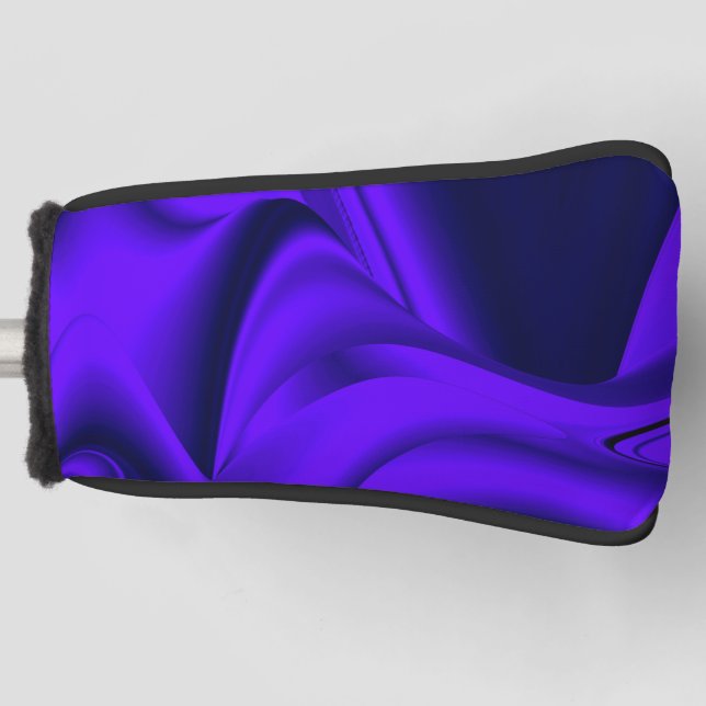 Purple Flower Rainbow Dreams Golf Head Cover (Front)