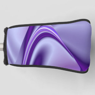 Purple Flower Rainbow Dreams Golf Head Cover