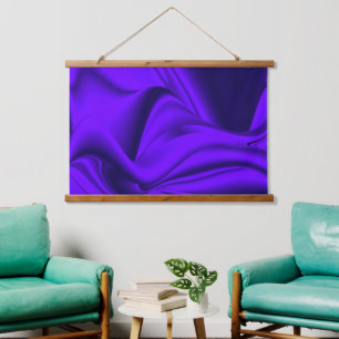 Purple Flower Rainbow Dreams Hanging Tapestry