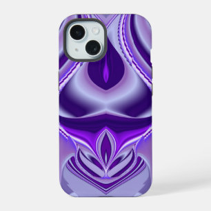 Purple Flower Rainbow Dreams iPhone 15 Case