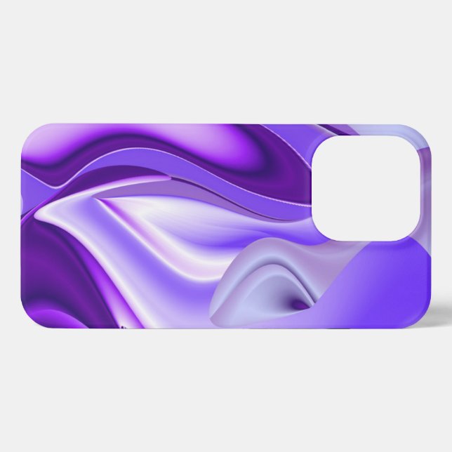 Purple Flower Rainbow Dreams iPhone Case (Back Horizontal)