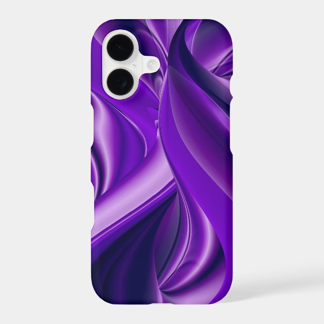 Purple Flower Rainbow Dreams iPhone Case (Back)