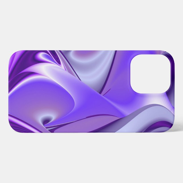 Purple Flower Rainbow Dreams iPhone Case (Back Horizontal)