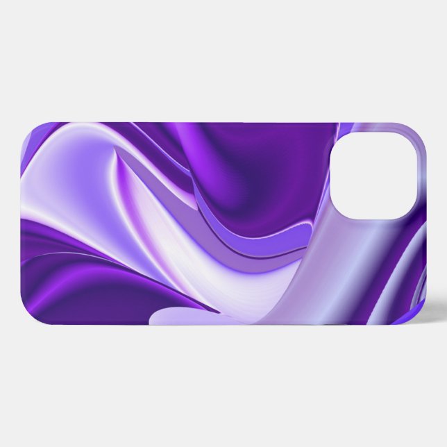 Purple Flower Rainbow Dreams iPhone Case (Back Horizontal)