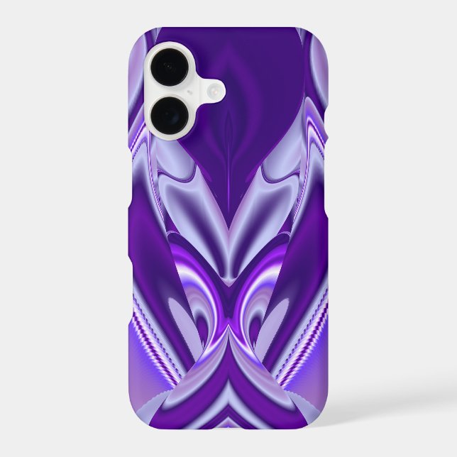 Purple Flower Rainbow Dreams iPhone Case (Back)