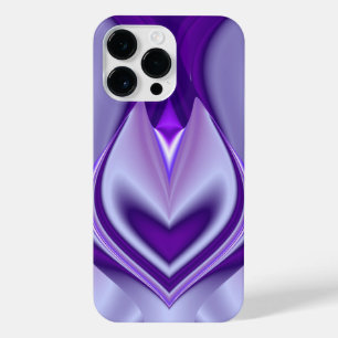 Purple Flower Rainbow Dreams iPhone 14 Pro Max Case