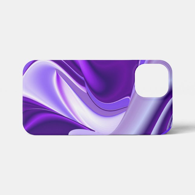 Purple Flower Rainbow Dreams iPhone Case (Back Horizontal)