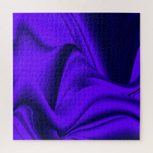 Purple Flower Rainbow Dreams Jigsaw Puzzle