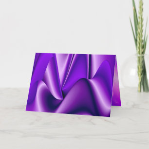 Purple Flower Rainbow Dreams Note Card