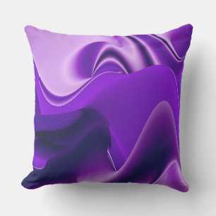 Purple Flower Rainbow Dreams Outdoor Pillow