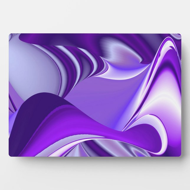 Purple Flower Rainbow Dreams Plaque (Front)