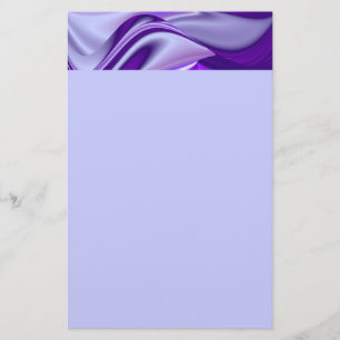 Purple Flower Rainbow Dreams Stationery
