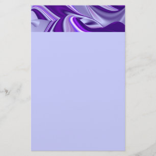 Purple Flower Rainbow Dreams Stationery