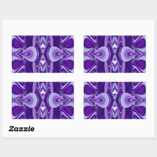 Purple Flower Rainbow Dreams Sticker