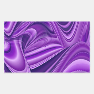 Purple Flower Rainbow Dreams Sticker