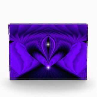 Purple Flower Rainbow Dreams , Two Stars Photo Block