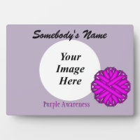 Purple Flower Ribbon Template by Kenneth Yoncich
