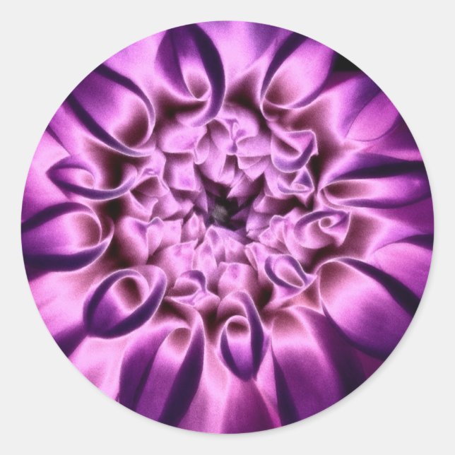 Purple Flower Sticker (Front)