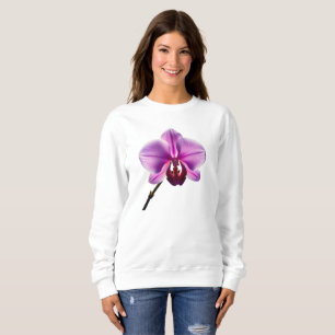 purple flower sweatshirt