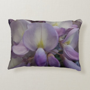 Purple Flower Throw Pillow
