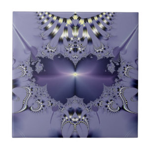 Purple Flower Tile