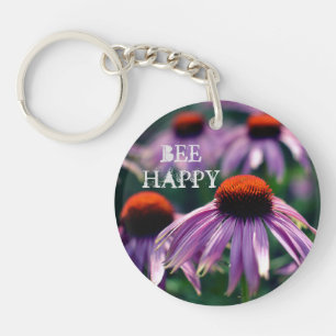 Purple Flowers at RHS Wisley Keychain