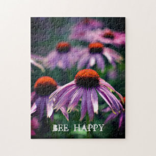 Purple Flowers at RHS Wisley Postcard Jigsaw Puzzle