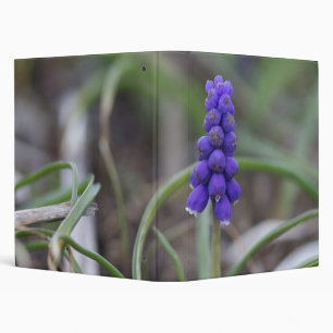 Purple Flowers Binder