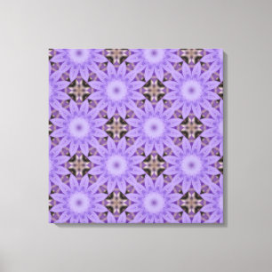 Purple Flowers Canvas Print