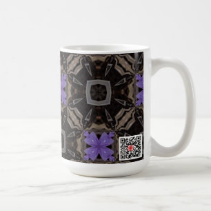 Purple Flowers Coffee Mug
